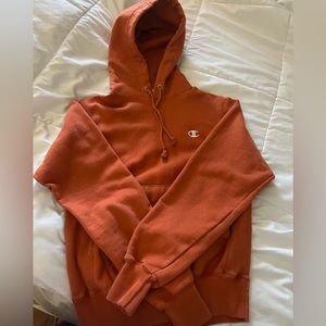 Burnt orange Champion hoodie